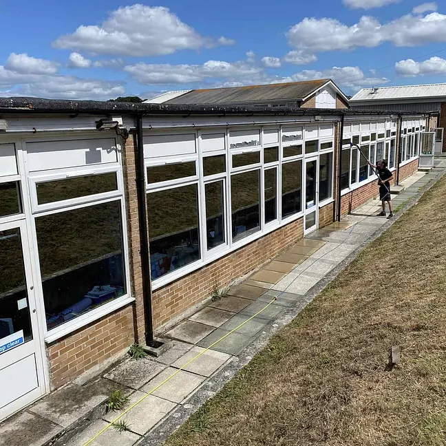 school window cleaning